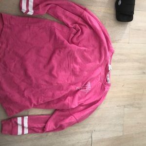 Pink Victoria Secret Long Sleeve Sweatshirt